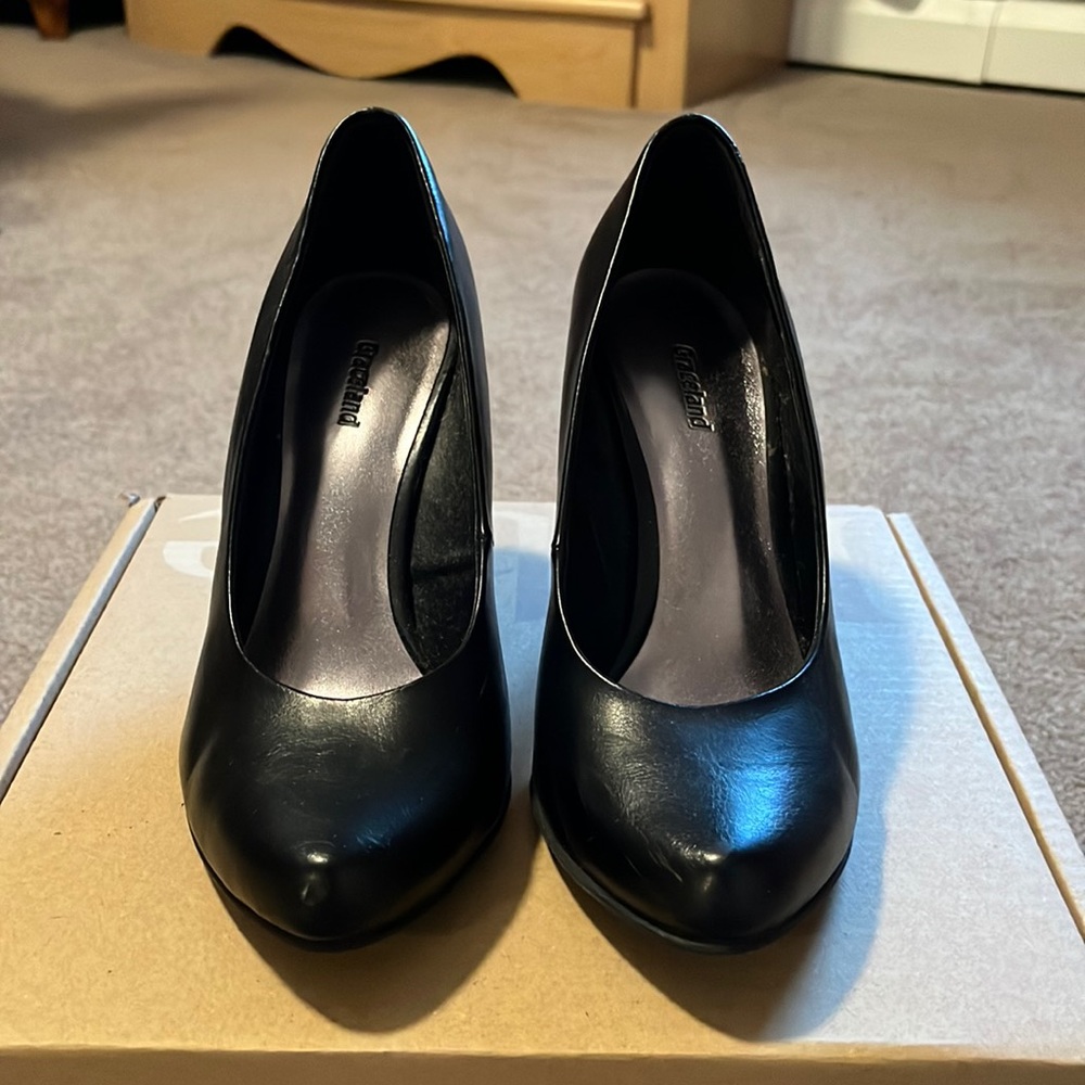 Black heels